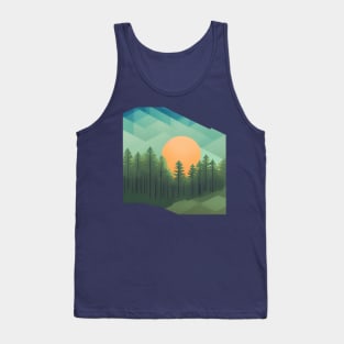 Minimalist landscape Tank Top